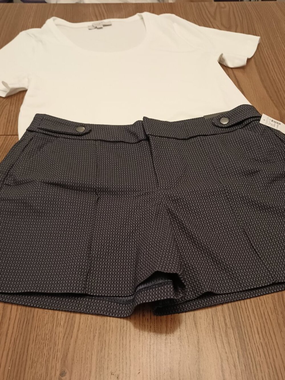 Maurices Size XL Bengaline Blue Shorts (NWT)